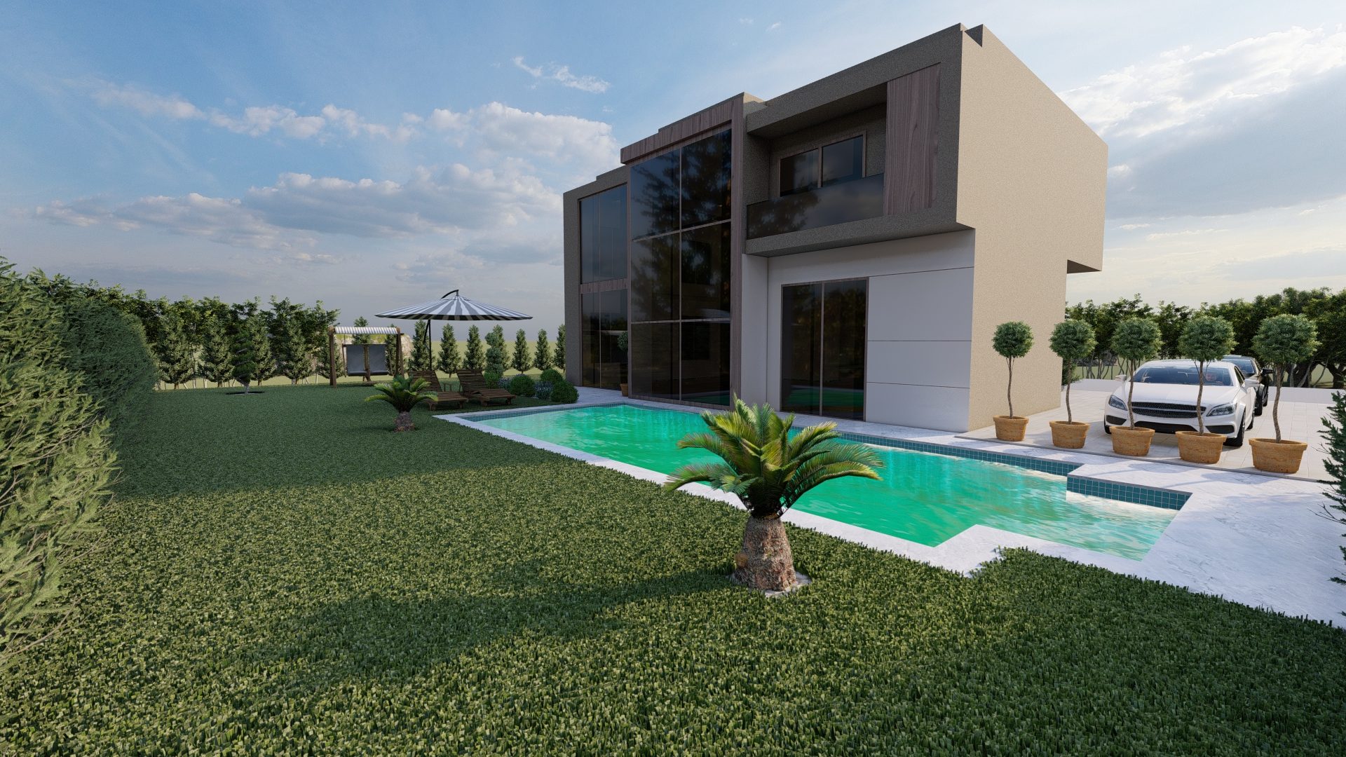 Yenice Trakpark Villa Peyzaj Tasarımı — fotoğraf 6