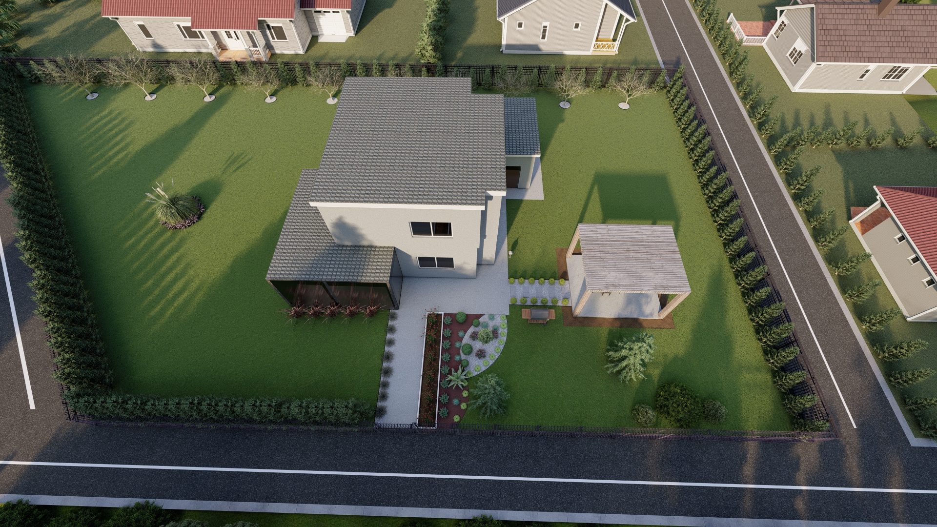 Villa Bitki Plantasyon Tasarımı — fotoğraf 2