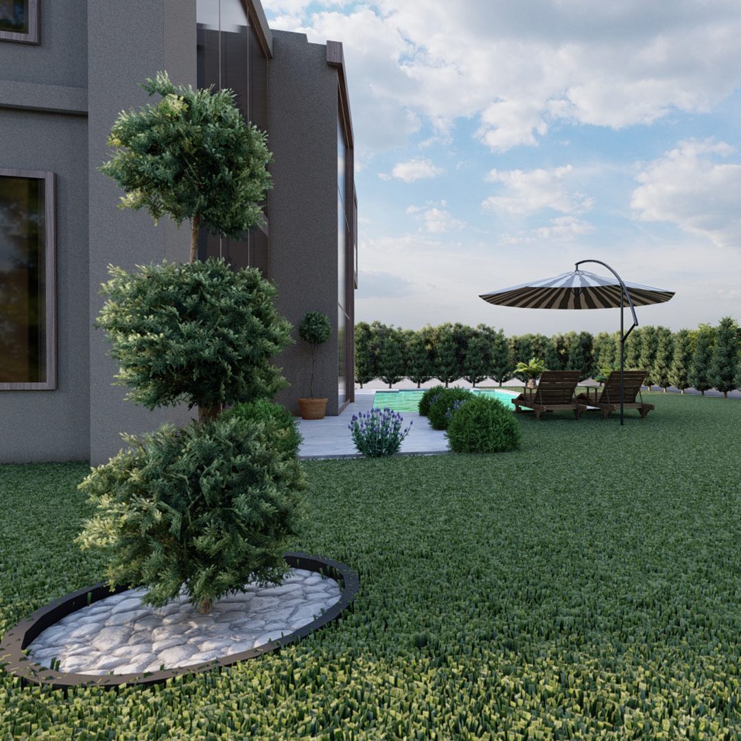 Yenice Trakpark Villa Peyzaj Tasarımı